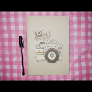 Say Cheese Camera Journal Notebook